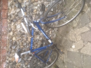 blue bike