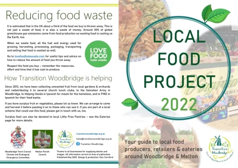 Transition Woodbridge Food Leaflet 2022