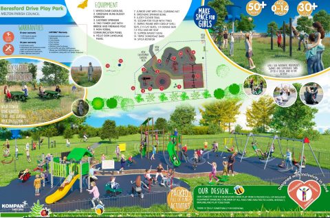 Beresford Drive play park design